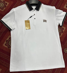 BUR-BERRY WHITE POLO