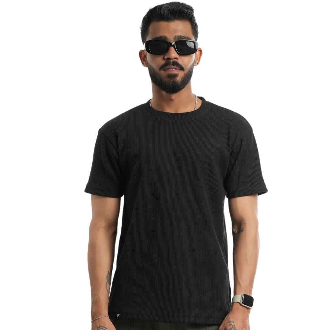 Bold Black Comfort Tee