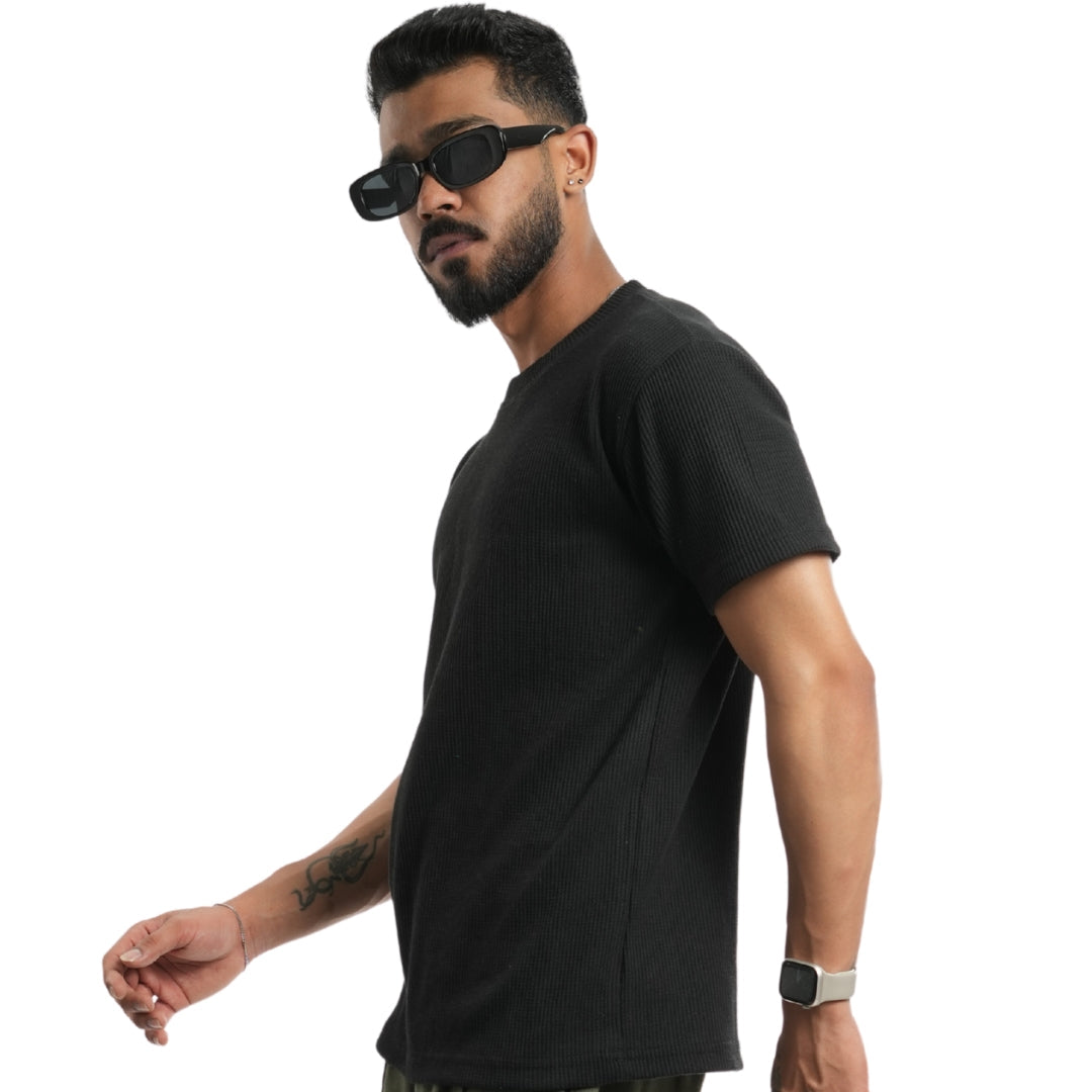 Bold Black Comfort Tee