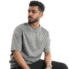 Relaxed Fit Gray Tee