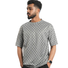Relaxed Fit Gray Tee
