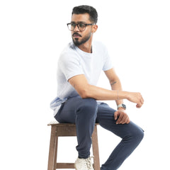 Ice Blue Essentials Tee