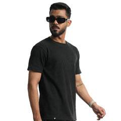 Bold Black Comfort Tee