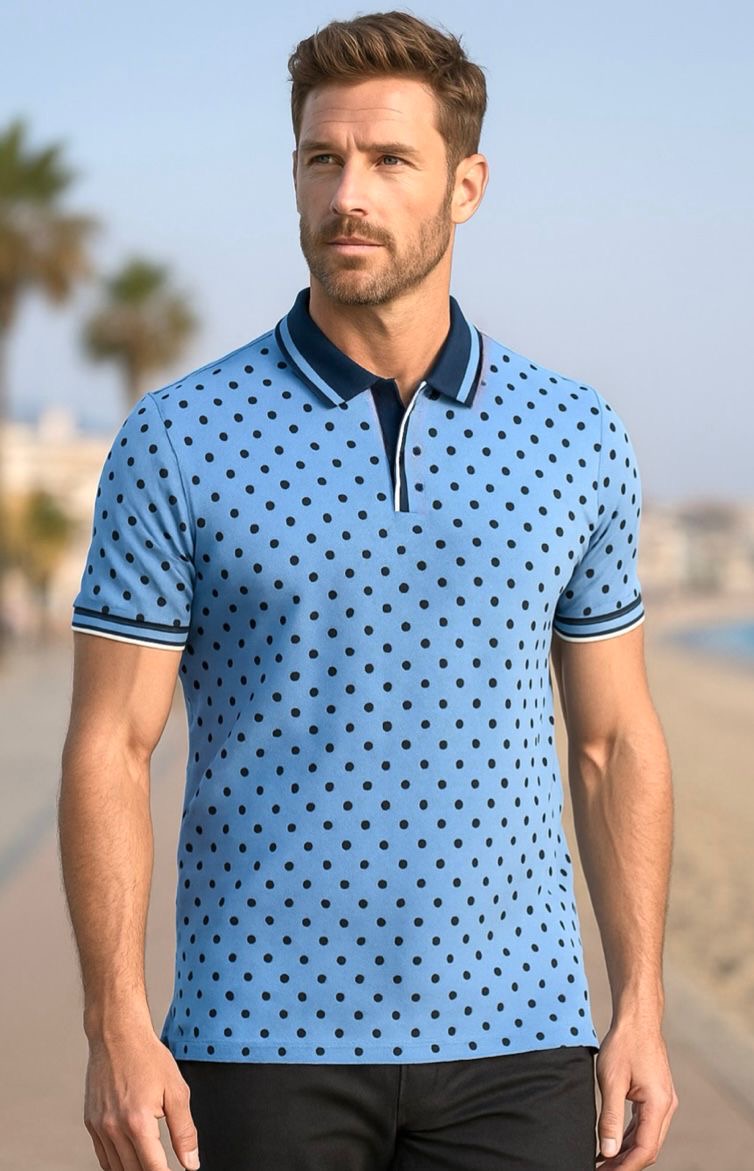 FEN-DI DOTTED POLO WEAR