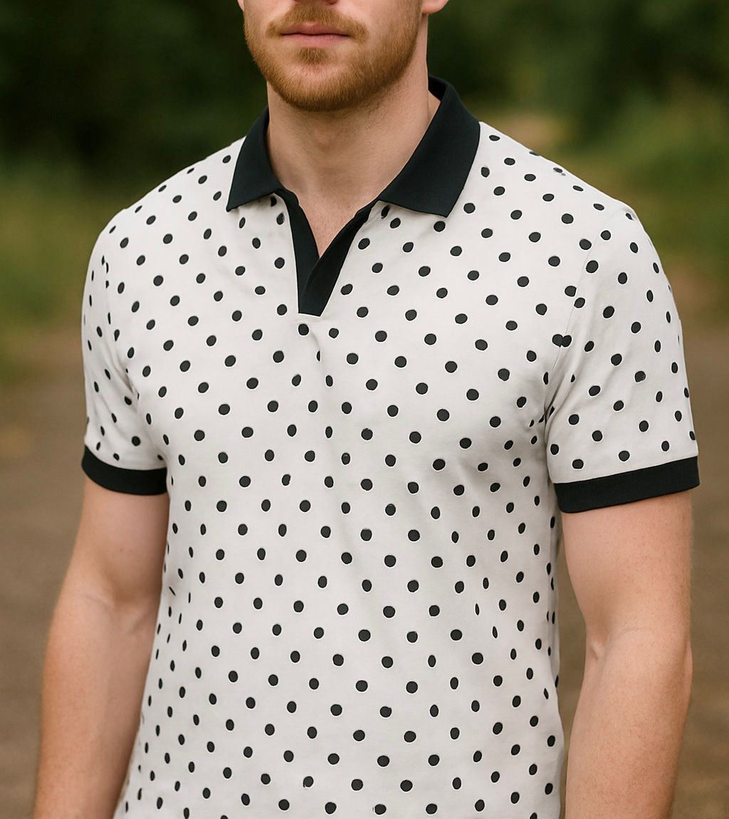 FEN-DI DOTTED POLO WEAR
