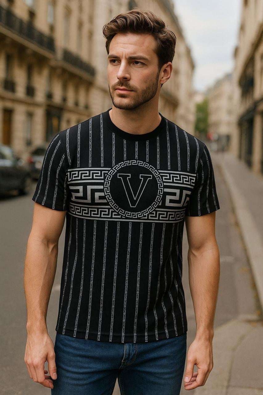 VER-SACE STRIPE TEES