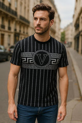VER-SACE STRIPE TEES