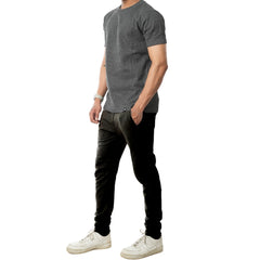 Black Zip Trouser