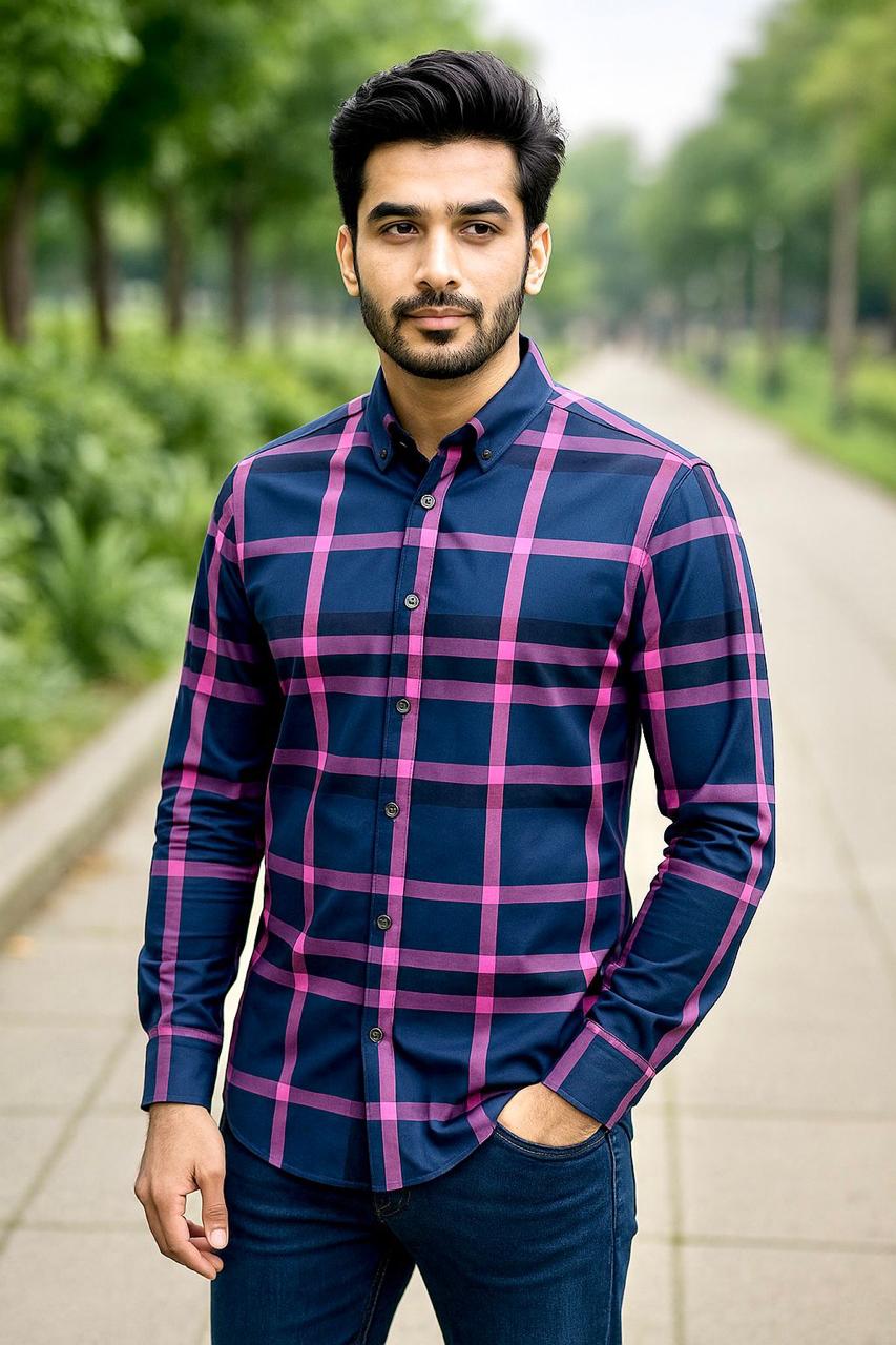Plaid Casual Comfort
